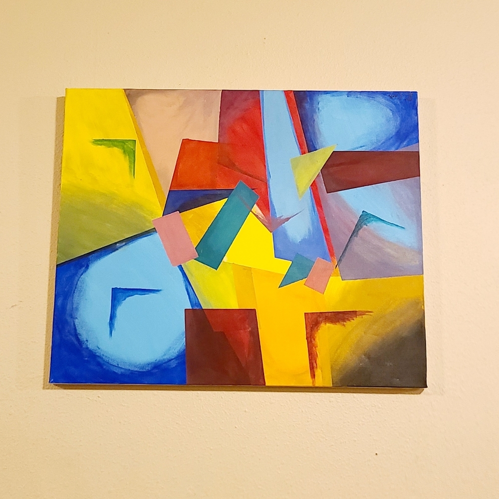 Abstract Acrylic Original Painting